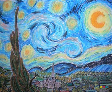 蜡笔画：蜡笔画怎么画