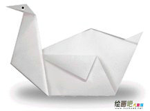 【折纸--动物篇】洁白的天鹅