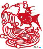 剪纸图案大全：水的剪纸方法