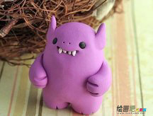 橡皮泥手工制作：捏怪兽