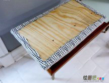 废物利用手工制作：两款旧茶几装饰改造