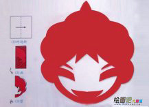 剪纸图案大全：最美丽的孩子