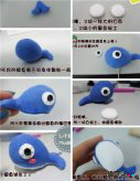 橡皮泥手工制作：橡皮泥手工制作鲸鱼