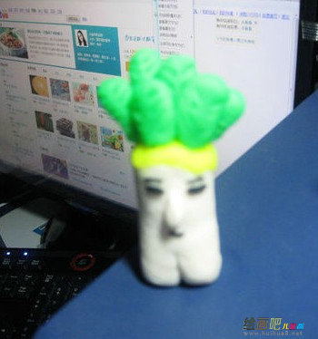 橡皮泥手工制作：橡皮泥萝卜