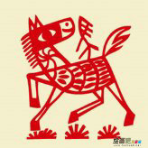 剪纸图案大全：未来的马