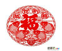 剪纸图案大全：剪纸的构图思维