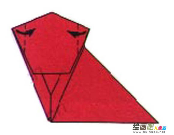 折纸大全：纸折小狗