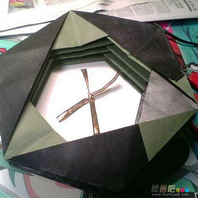 折纸大全：折纸风琴扇