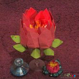 折纸大全：LED莲花折纸