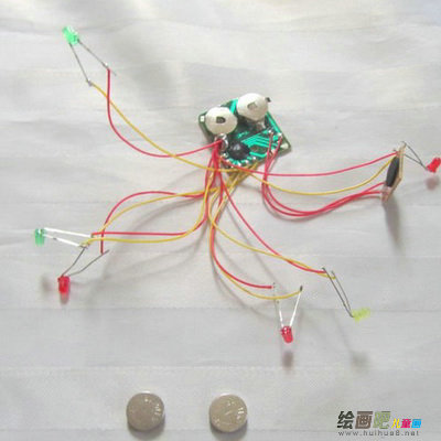 折纸大全：LED莲花折纸