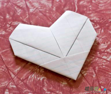 折纸大全：简单折纸心图