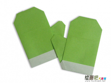 折纸大全：手套折纸