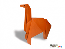 折纸大全：立体纸马