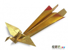 折纸大全：金光闪闪的凤凰