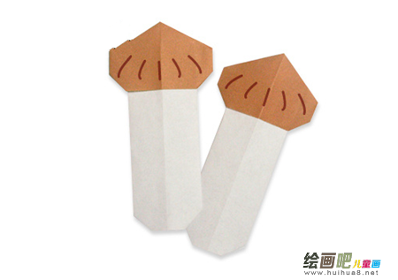 折纸大全：松茸的折法