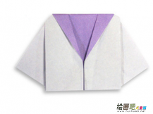 折纸大全：女生制服蝙蝠衫