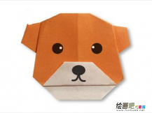 折纸大全：可爱小狗折纸