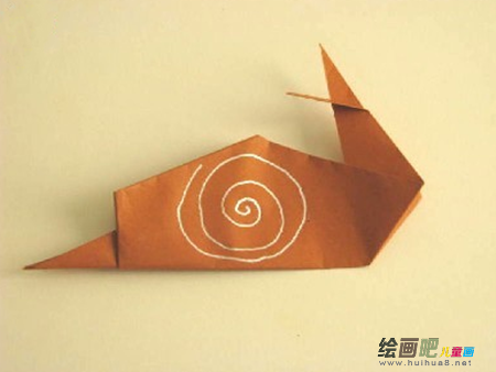 折纸大全：折纸蜗牛