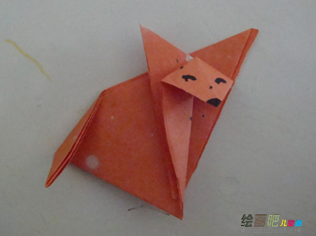 折纸大全：可爱的小狐狸