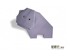 折纸大全：神气的小河马