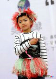 幼儿环保时装秀图片：环保时装秀图片精选
