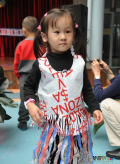 幼儿环保时装秀图片：幼儿园环保服装秀
