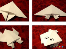 折纸大全：会跳的青蛙的折法