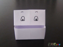 折纸大全：简单可爱纸盒折法