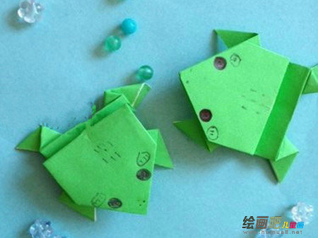 折纸大全：怎么折纸青蛙