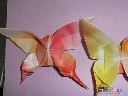 折纸大全：折纸蝴蝶
