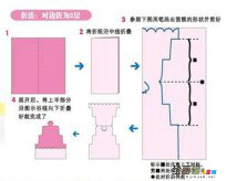 剪纸图案大全：蛋糕剪纸教程