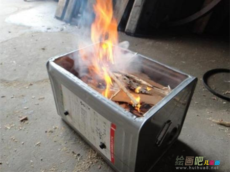 废物利用手工制作：达人教你自制烧烤炉