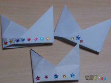 折纸大全：生日王冠的折叠方法