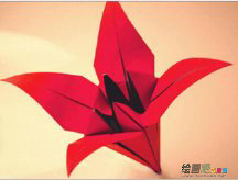 折纸大全：百合花