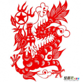 剪纸图案大全：剪纸龙的龙图案大全