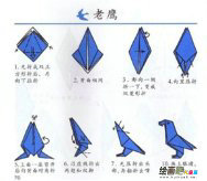 折纸大全：老鹰