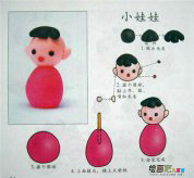 橡皮泥手工制作：橡皮泥Baby