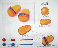 橡皮泥手工制作：橡皮泥拖鞋