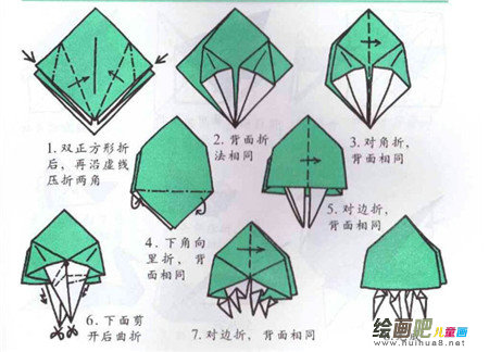 折纸大全：海蜇