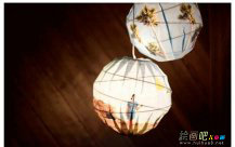 灯笼制作方法：纸灯笼手工diy制作