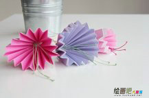 折纸大全：简单折纸花康乃馨的手工折纸