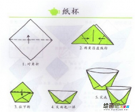 折纸大全：折纸盒的制作教程