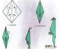 折纸大全：啄木鸟
