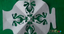 剪纸图案大全：小青蛙剪纸图案