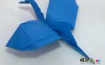折纸大全：折纸飞鹤怎么做