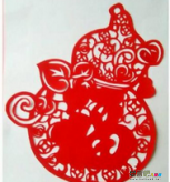 剪纸图案大全：福气葫芦的刻纸教程