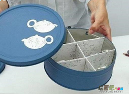 废物利用手工制作：铁盒子DIY家庭手工制作
