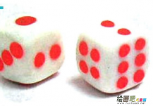 橡皮泥手工制作：骰子的做法