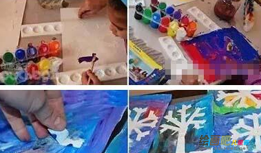 橡皮泥手工制作：奇妙的雪花制作