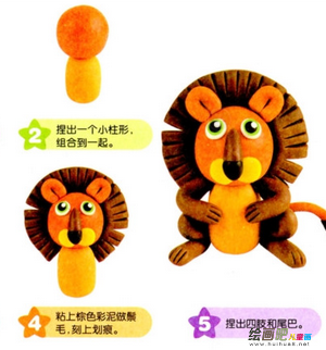 橡皮泥手工制作：幼儿手工制作小动物